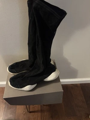 Rick Owens Archive Socks Black. Pre Owned Size 11. Good Condition - Image 1 of 4
