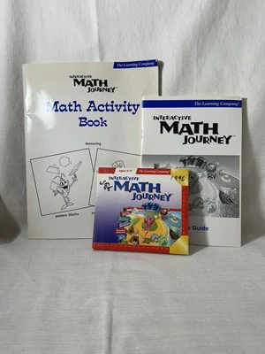 The Learning Company Interactive Math Journey PC CD ROM Video - Image 1 of 4