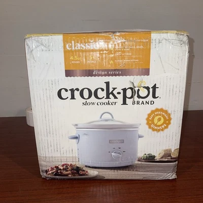 CrockPot 4.5qt Manual Slow Cooker - Light Blue 4.5 quarts,  - Image 1 of 4