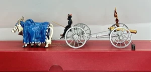 BRITAINS 00266 DELHI DURBAR GAEKWAR OF BARODAS GOLD GUN TOY SOLDIER FIGURE SET - Picture 1 of 17