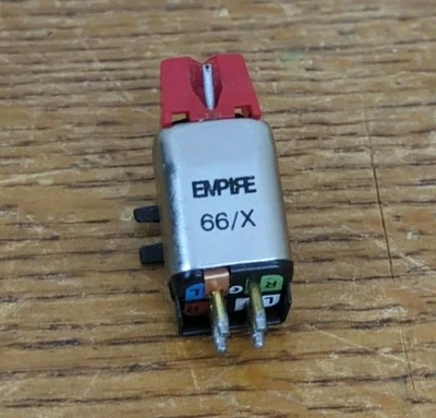 Genuine Empire 66/X Turntable Cartridge w/ Needle/Stylus - Tested Foto 1 de 3