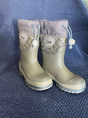 Botas impermeables Western Chief Mid-Calf Winterprene carbón para niños talla 9 Foto 1 de 4