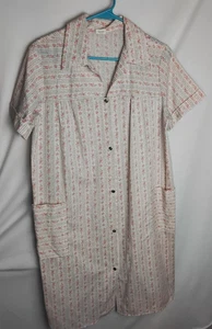 Vintage Another True Artistic Creation Damen Medium Hausmantel Robe Hauskleid - Bild 1 von 9