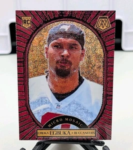 2025 Panini Mosaic #2 Emeka Egbuka Micro Mosaic Case Hit SSP Rookie Buccaneers - Bild 1 von 11