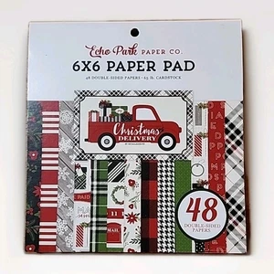 Echo Park 6x6 Papierblock Weihnachten Lieferung 48 Stück doppelseitige Papiere - Bild 1 von 2