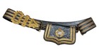 Original Edwardian British Indian Army Leather & Bullion Gilt GRI CrossBelt 