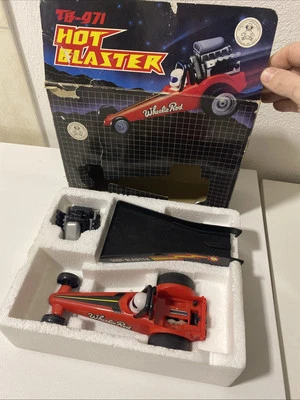 HOT BLASTER AUTO TB-971 WHEELIE ROD GIOCHI PREZIOSI MOTORE VINTAGE - Immagine 1 di 4