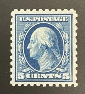 Tangstamp: US Stamp #428 MH OG XF CV 70 $ - Bild 1 von 2