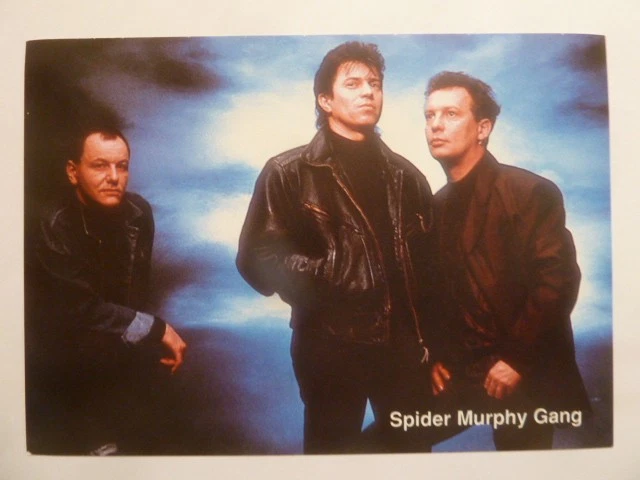 Spider Murphy Gang- Infothek Musik Autogrammkarte (unsigniert) - Bild 1 von 1