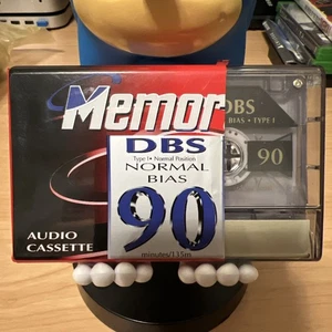 Memorex DBS Series 90 Type 1 Normal Bias Blank Audio Cassettes Brand New Sealed - Picture 1 of 2