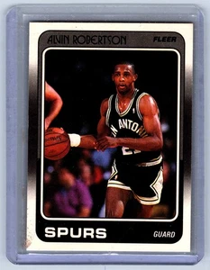 1988-89 Fleer Alvin Robertson #105 San Antonio Spurs - Picture 1 of 2
