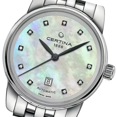 Certina DS Podium Lady Automatic C001007A - 29mm Diamonds Swiss Made - Image 1 of 4