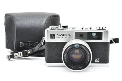 [Near Mint-] Yashica Electro 35 GL Rangefinder Camera 40mm f/1.7 w/ Case #61227 - Image 1 of 4