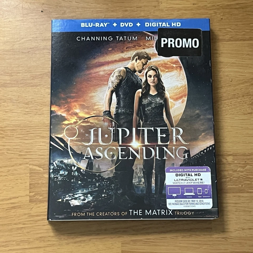 Jupiter Ascending (Blu-ray/DVD, 2015, 2-Disc Set, With Silpcover) — - Image 1 of 2