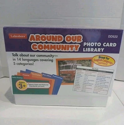 Lakeshore вокруг нашего сообщества фото карта библиотеки возрастов 3 + 14 языков DD522  - Изображение 1 из 4