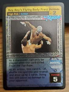 WWE WWF Raw Deal CCG - Rey Rey's Flying Body Press - Ultra Rare - Divas Overload - Picture 1 of 1