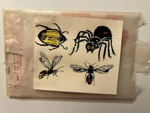 VINTAGE IMPKO INSECT SPIDER CREEPY BUG 60’s NOVELTY WATER DECAL HOT ROD MADE USA - Picture 1 of 3
