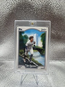 2025 Topps Bob Ross Joy of Baseball Aaron Judge #HM-34 Happy Mistake Short Print - Picture 1 of 2
