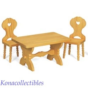American Girl Kirsten Trestle Table & Chairs NEW in Box! Retired! - Picture 1 of 1