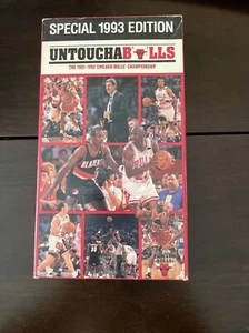 NEW 1993 UNTOUCHABULLS Chicago Bulls 1991-1992 Champion VHS Special Edition - Picture 1 of 3