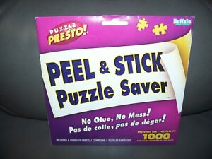 Puzzle Presto! Peel & Stick Puzzle Saver