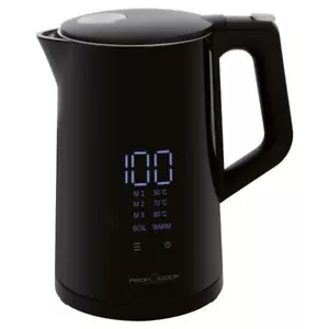 4006160112436 ProfiCook PC-WKS 1243 Wasserkocher 1,7 l 2200 W Schwarz PROFICOOK - Bild 1 von 8