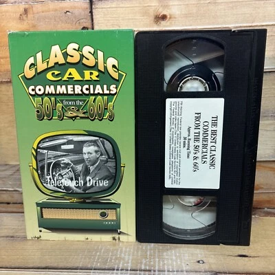 Classic Car Commercials From The 50's And 60's VHS Tape Used - Image 1 of 4