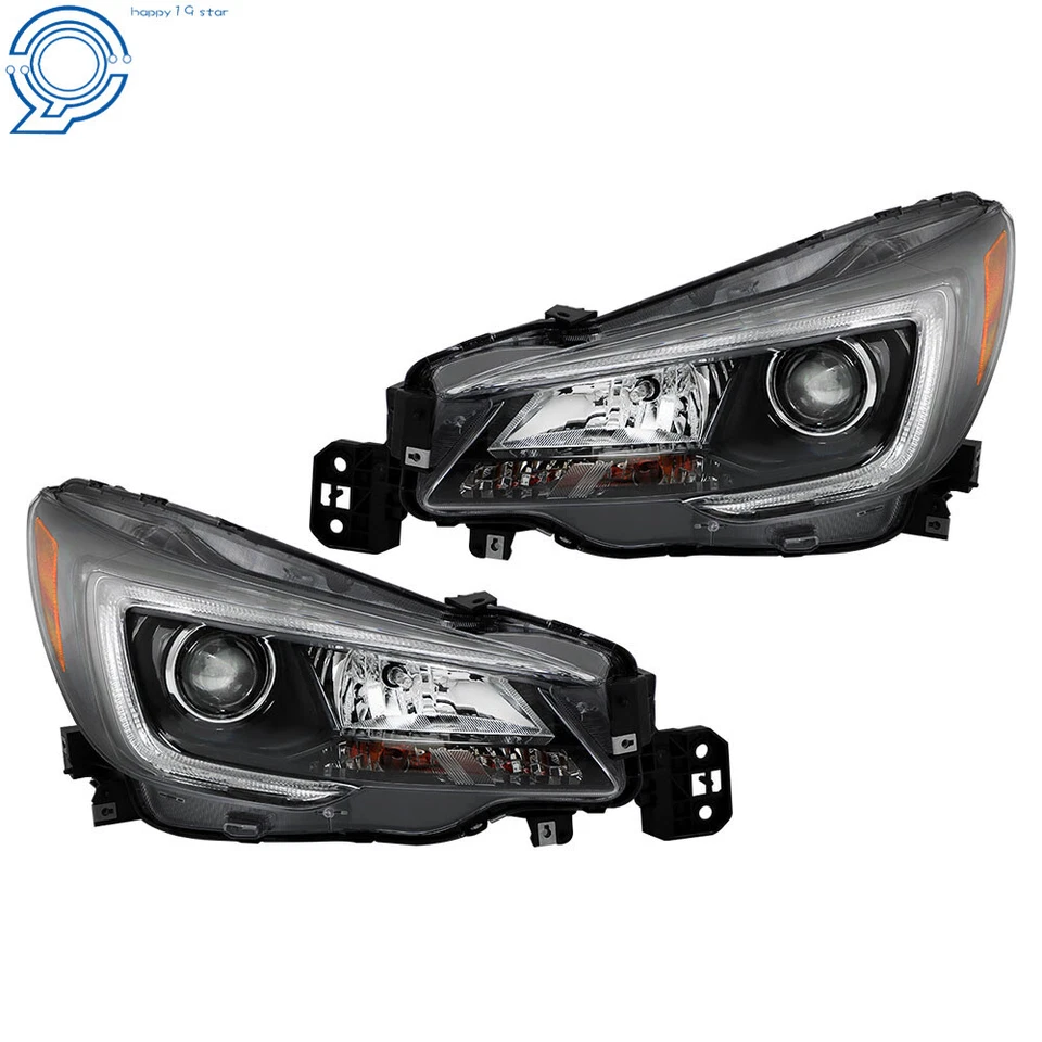 Headlight Set For Subaru Outback Legacy 2018-2019 Halogen Driver&Passenger Side Foto 1 de 4