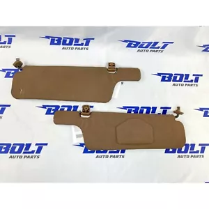 1990 - 1996 NISSAN 300ZX sunvisor set OEM sun visor pair brown tan - Bild 1 von 6