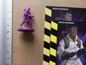 ZEDDEMORE HERO MINIATURE +ENGLISCHE KARTE + KARTE AUF FRANZÖSISCH /GHOSTBUSTERS G646 - Bild 1 von 1