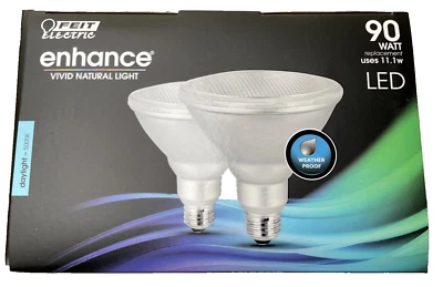 Feit Electric PAR38DM/950CA/2 120V 11.1W 5000K 1000 Lumens PAR38 LED Bulb 2pk - Image 1 of 4