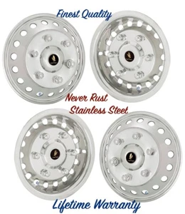 16" Freightliner Sprinter Super Single 3500 Wheel Simulator Rim Hubcap Covers © - Picture 1 of 8