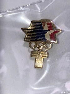 PIN 1984 Los Angeles Olympics T Sponsor - Picture 1 of 1
