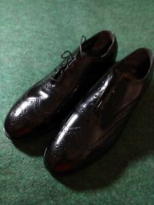 Lehigh Mens Black Safety Shoes Dress Vintage Goodyear Oil Proof Sole, New 11 D/B