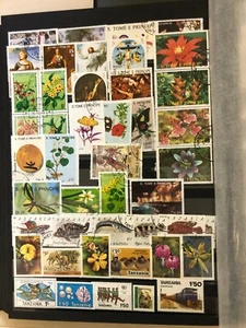 Sehr schöne Briefmarkenmotive Jesus Tiere Pflanzen - Foto 1 di 2