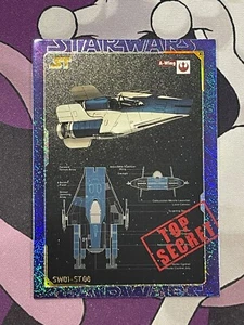 A-Wing - 2023 Star Wars Prerelease SW01 ST08 Top Secret Box Hit Holofoil - Bild 1 von 2