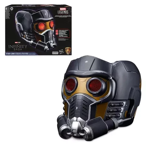 Hasbro Marvel Legends Series Star-Lord Premium Electronic Roleplay Helmet RARE Cover