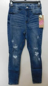 JR148 Vanilla Star Junior High Rise Curvy Pull-On Jeans Größe Small / 24 x 27 - Bild 1 von 2