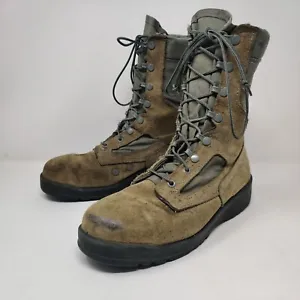 Belleville 600 ST Steel Toe Suede Rough Out Combat Boots UK 7 Insole 272mm - Picture 1 of 17