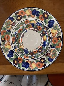 Royal Copenhagen golden summer dinner plate bread & butter plate, Cup Saucer NEW - Picture 1 of 2