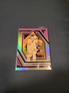 2022-23 Panini Flux Silver Prizm Jalen Brunson #96