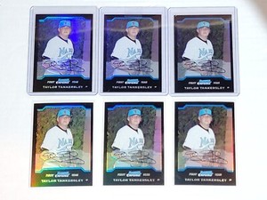 2004 Bowman Chrome Draft Taylor Tankersley REFRACTOR RC QTY Avail