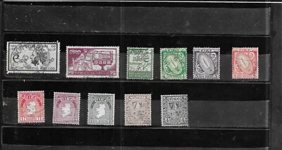 IRELAND 1934-1946.. SELECTION OF 11. VERY FINE USED. AS PER SCAN. - Image 1 of 3