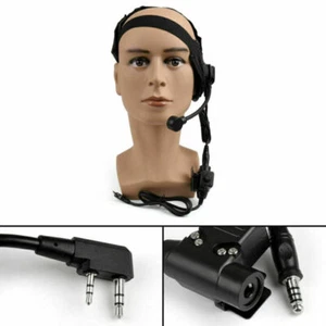 1x HD-02 Z-Tactical Bowman Elite II Headset U94 PTT For Kenwood BaoFeng Radio H7 - Zdjęcie 1 z 7