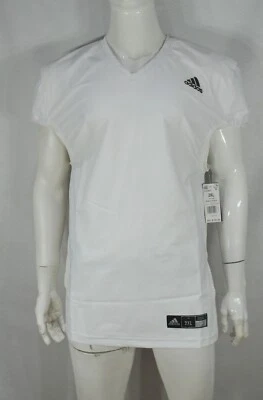 Camiseta de fútbol americano Adidas para hombre 2XL con licencia oficial blanca nueva con etiquetas Foto 1 de 4