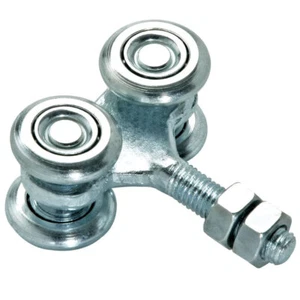 Caballete de rodillos M8, componentes de puerta, accesorios de puerta, aparato de rodillos, puerta, puerta corredera - Imagen 1 de 2