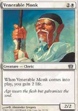 VENERABLE MONK X4 4 4X 8th Edition MTG Magic the Gathering Cards DJMagic