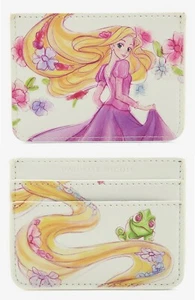 Bolso Cartera/Portatarjetas Disney Loungefly Danielle Nicole Rapunzel y Pascal NUEVO - Imagen 1 de 6