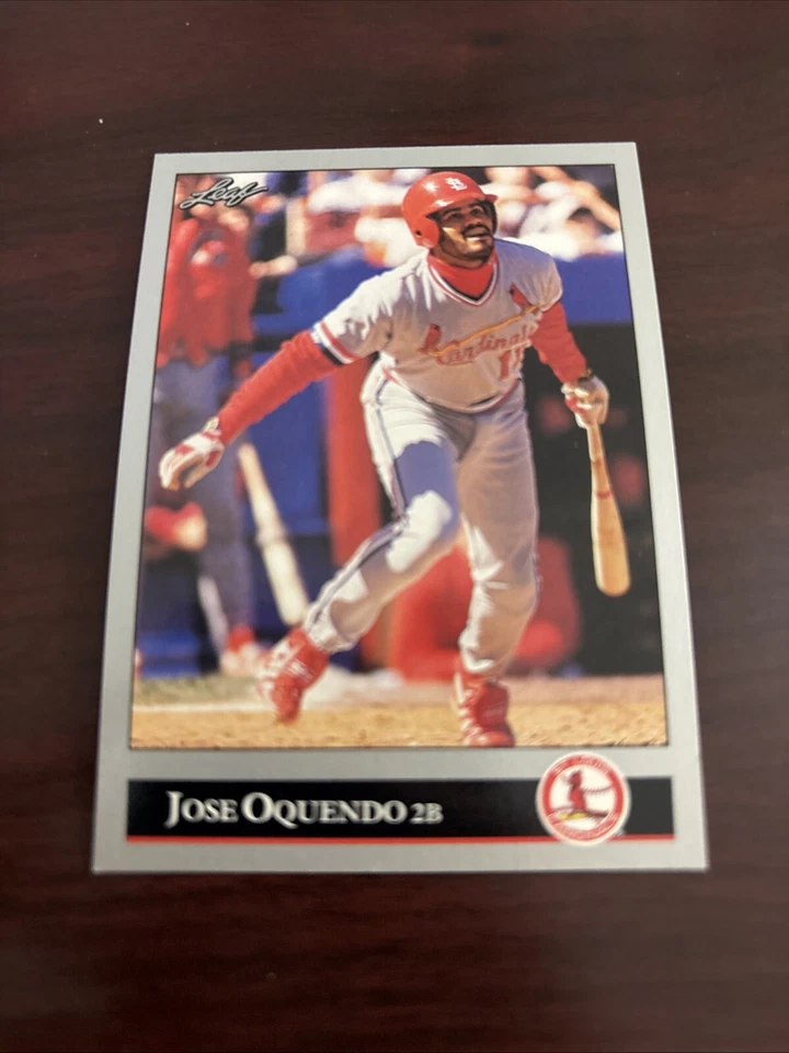 1992 Leaf Jose Oquendo St. Louis Cardinals #289 - Image 1 of 1