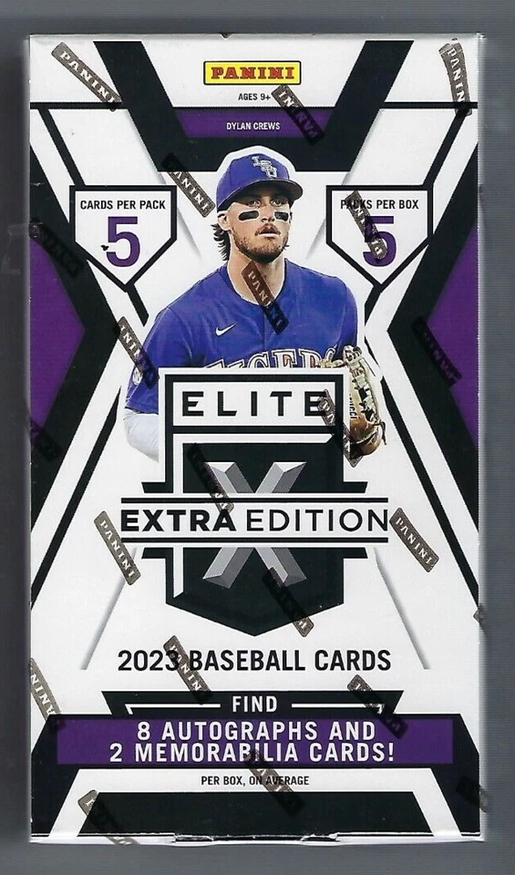 2023 Panini Elite Extra Edition Baseball Hobby Box - Image 1 of 1
